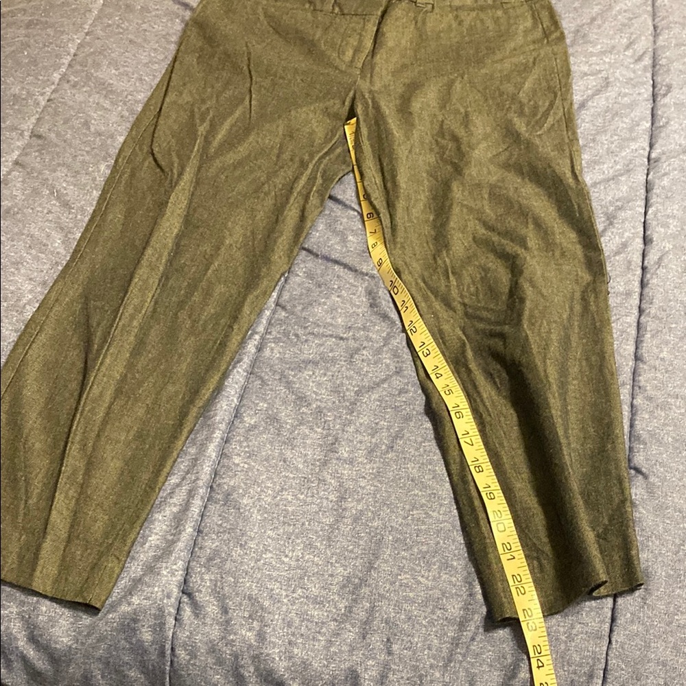 Ann Taylor Factory Women's Dark Blue  Cropped Pants - Picture 5 of 6